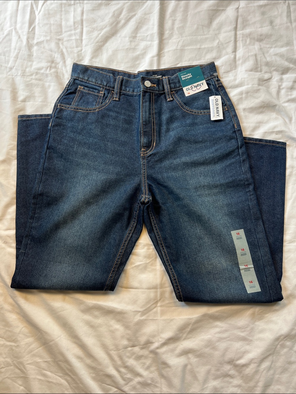 Old Navy Youth Indigo Straight-Leg Jeans